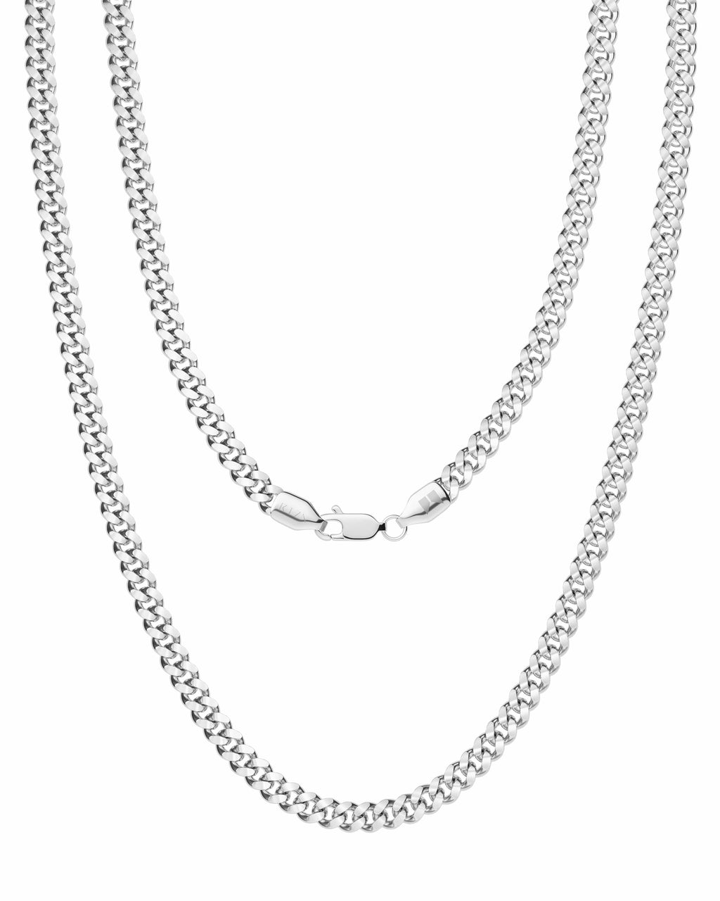 Silver Cuban Link Chain (3.5mm) RTZN