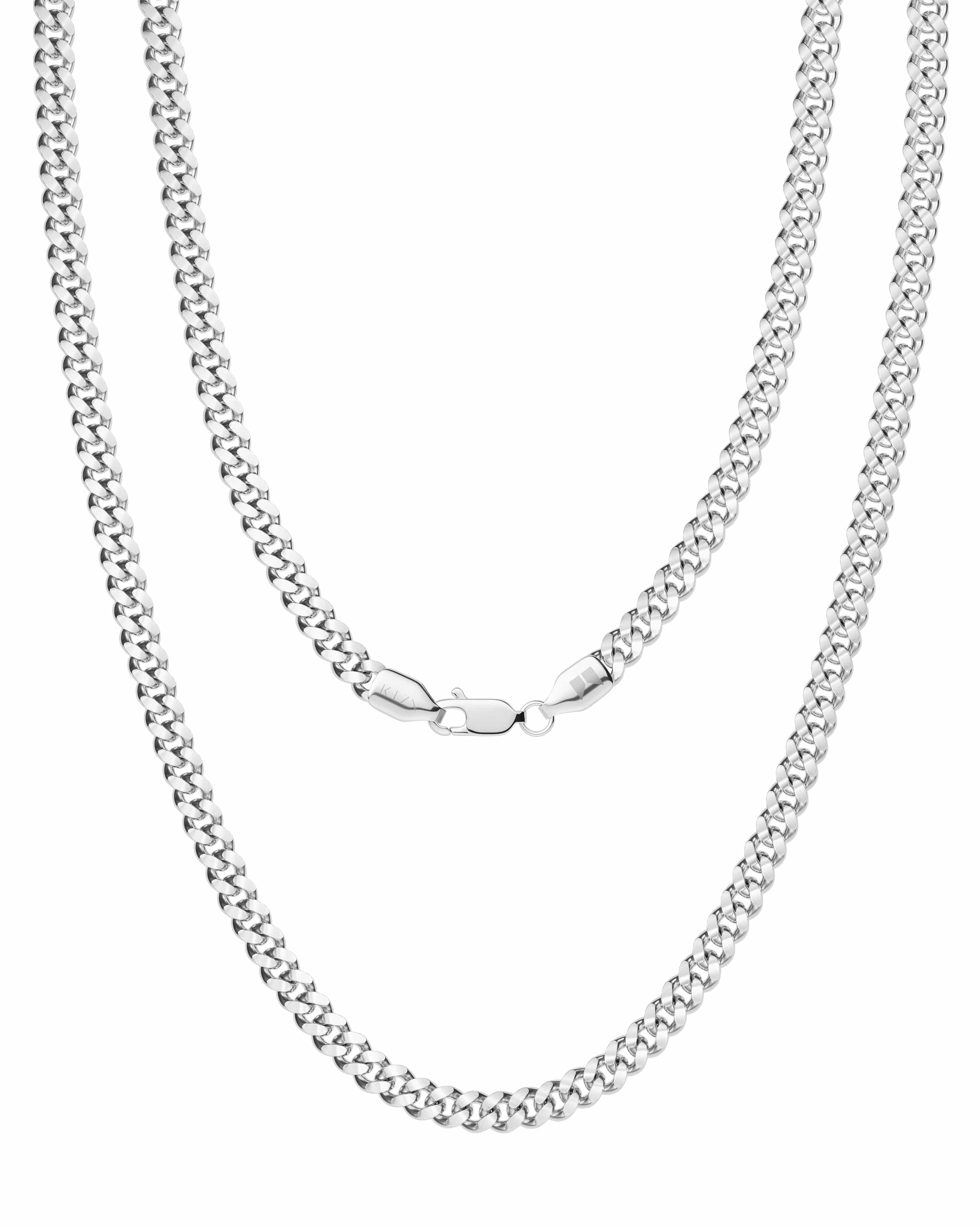 Silver Cuban Link Chain (3.5mm) RTZN