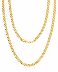 Gold Cuban Link Chain (3.5mm) RTZN
