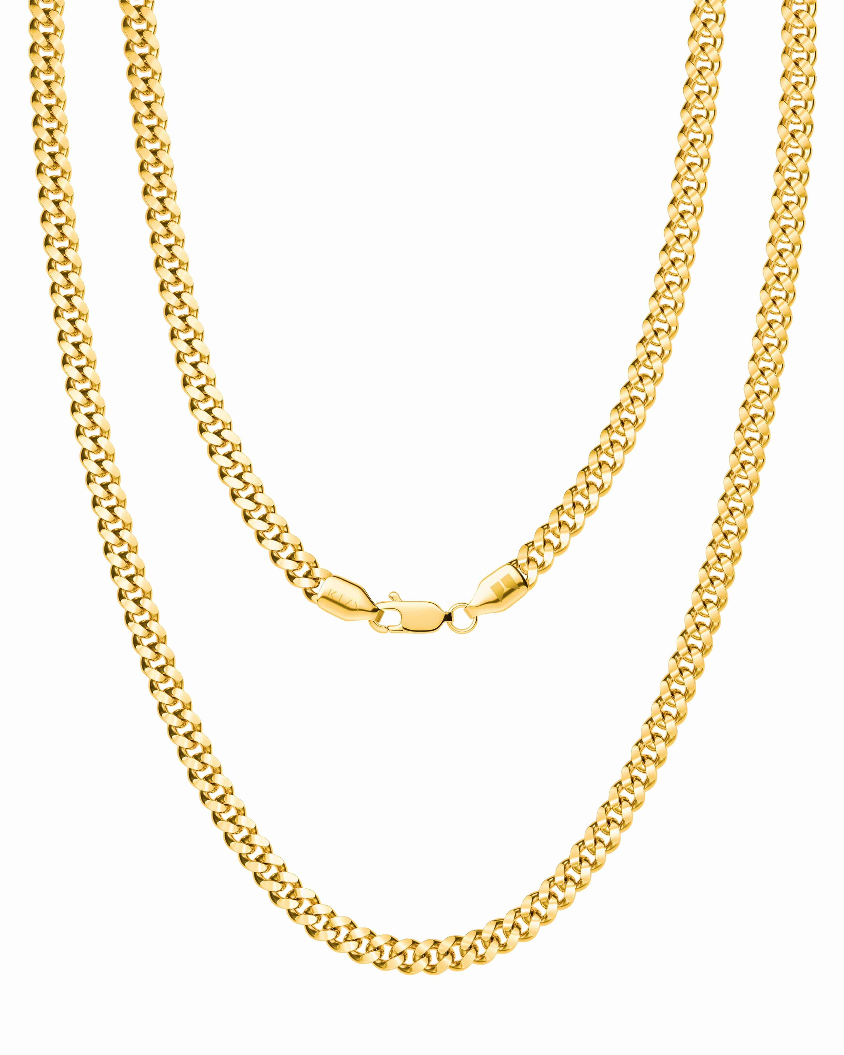 Gold Cuban Link Chain (3.5mm) RTZN
