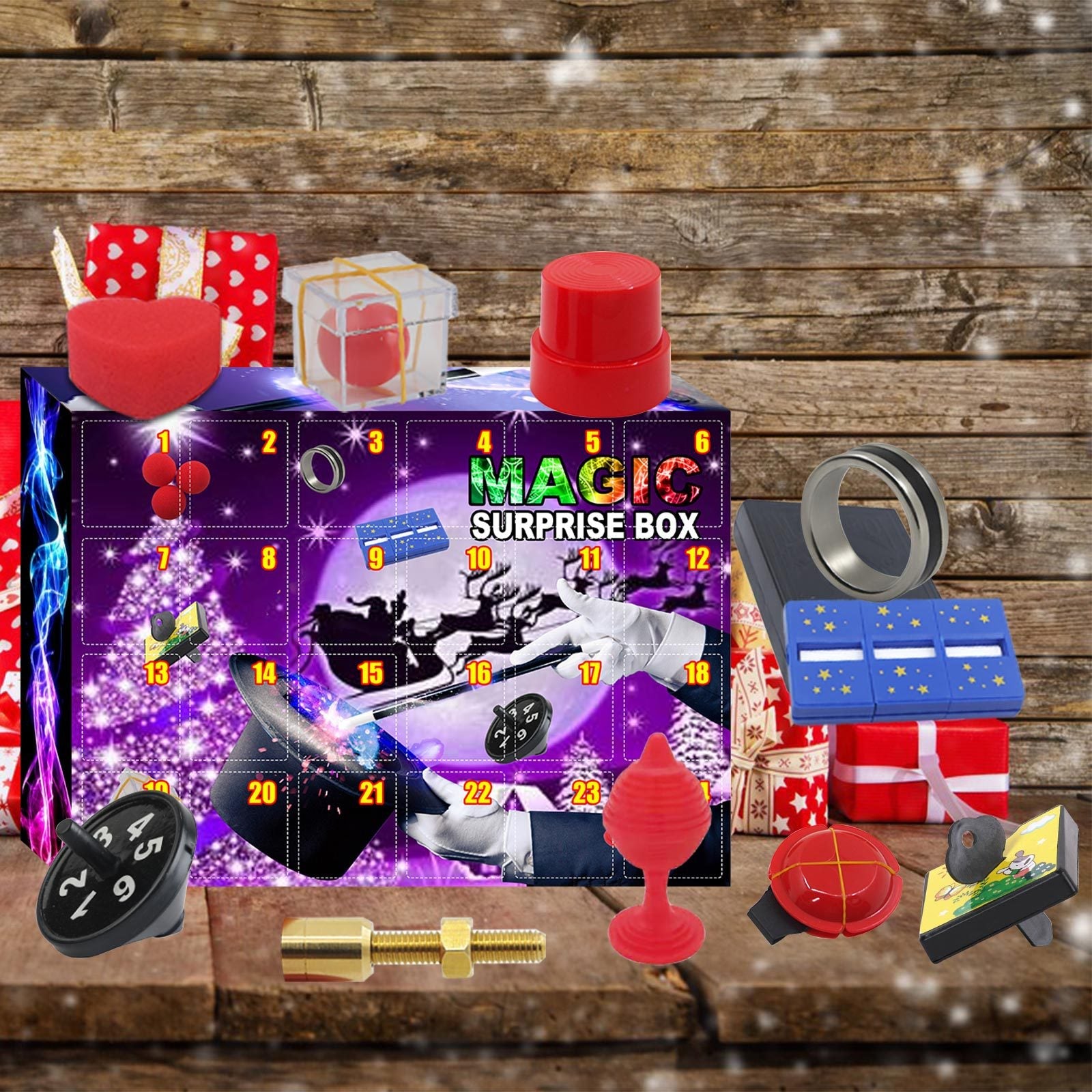 Christmas Atmosphere Gift Magic Props Fun Blind Box
