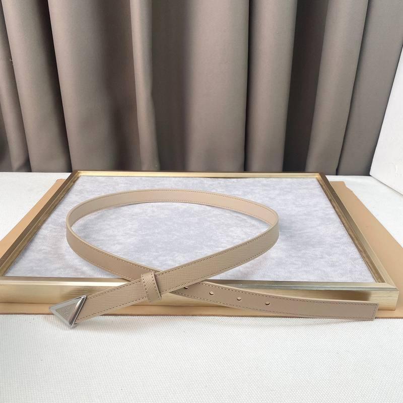 Prada Saffiano leather belt 'Sand Beige' Banlieue91