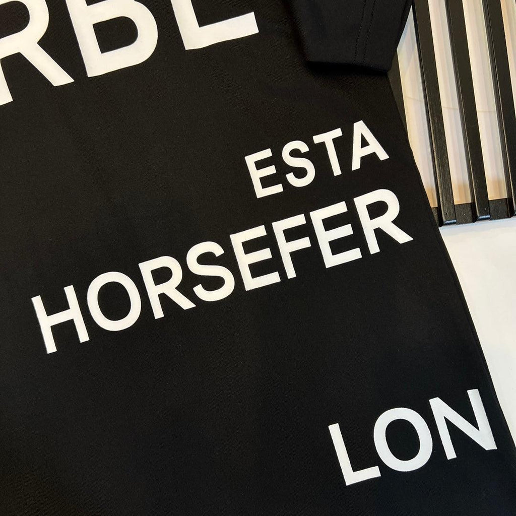 Burberry Black T-Shirt Without Collar Banlieue91