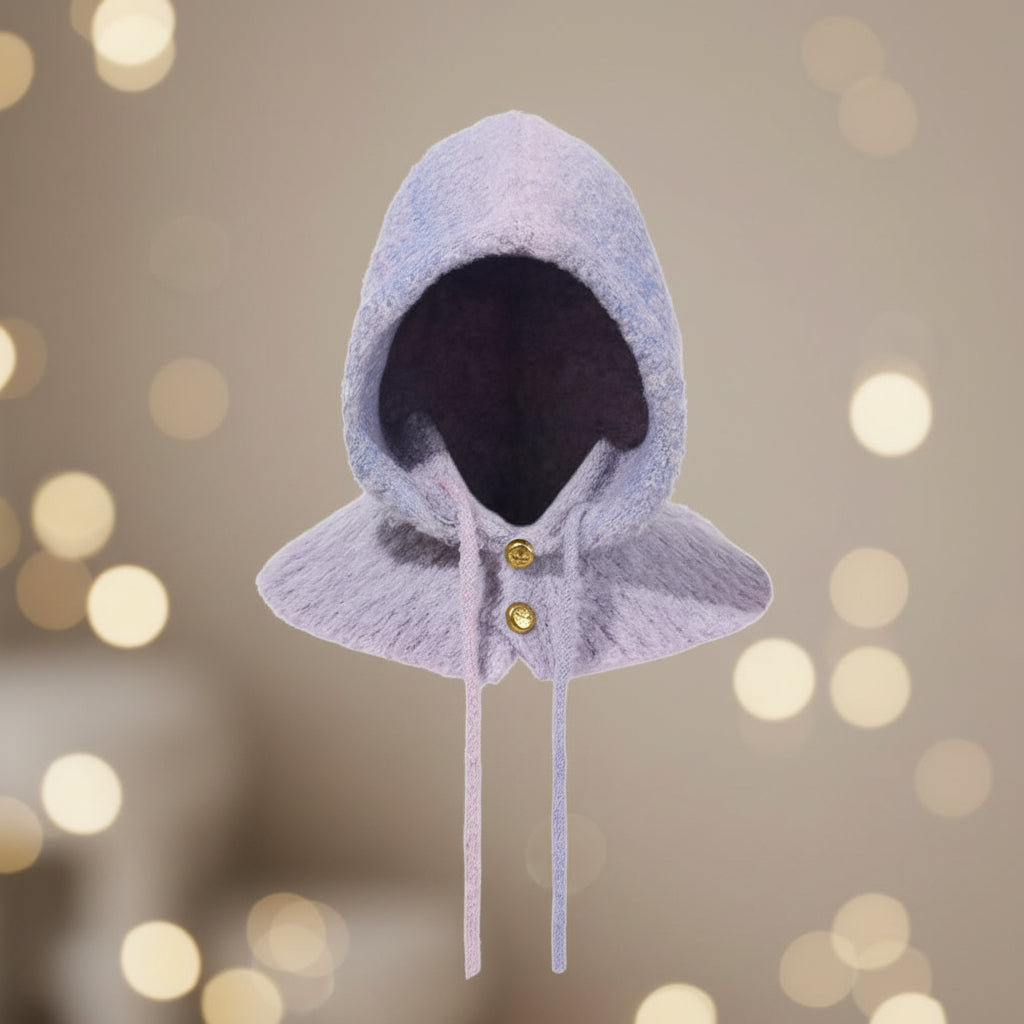Women’s Tie-Dye Balaclava Hat – Warm Ear-Protecting Hat & Scarf in One FitiqueFit