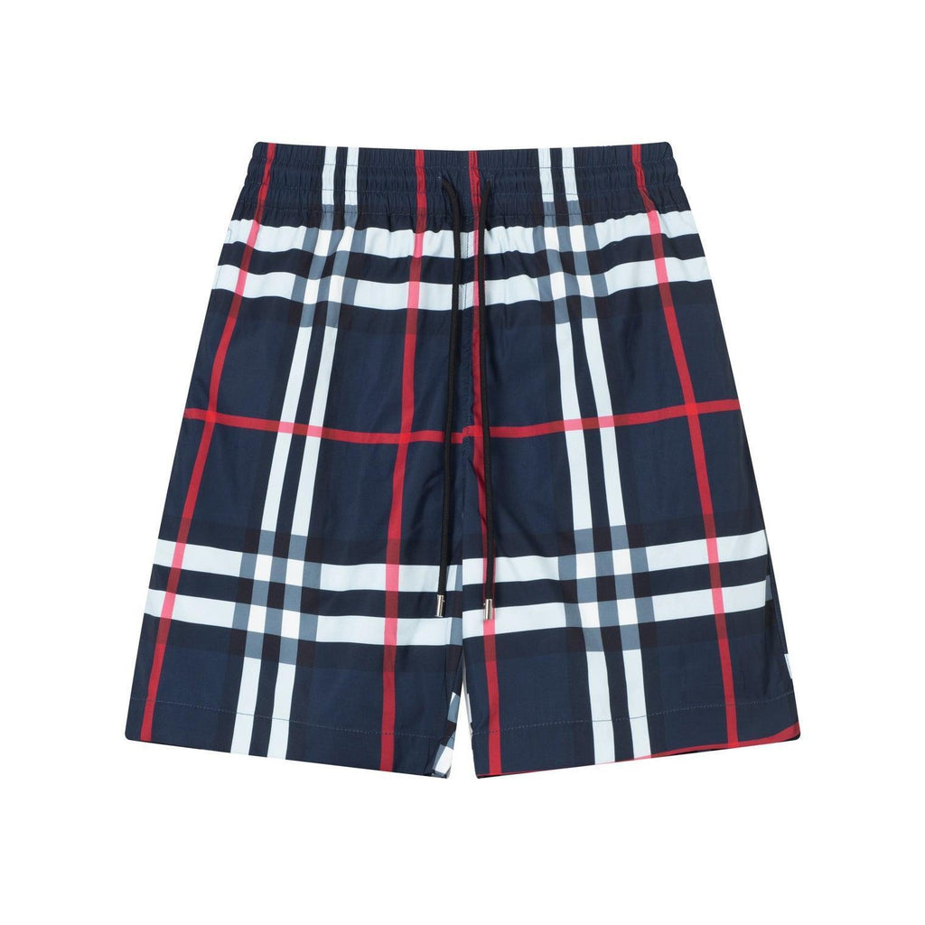 Burberry Men's Striped Cotton Knit Basketball Shorts 'Blue' Banlieue91