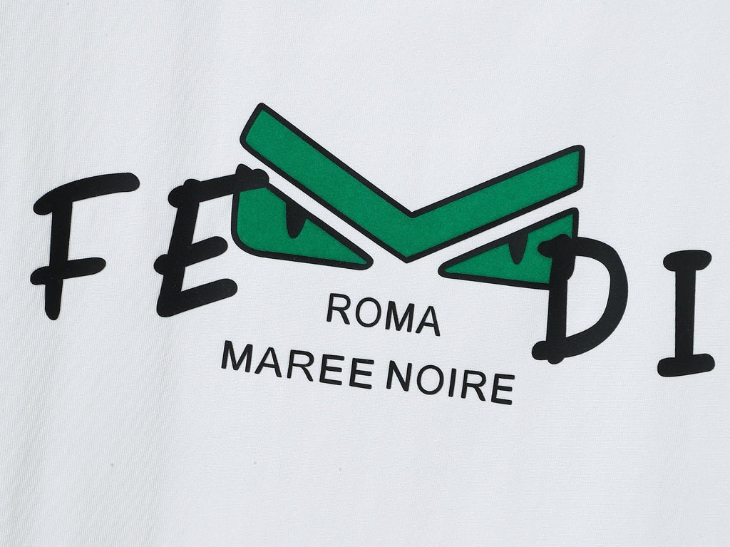 Fendi T-Shirt without Collar 'White' Banlieue91