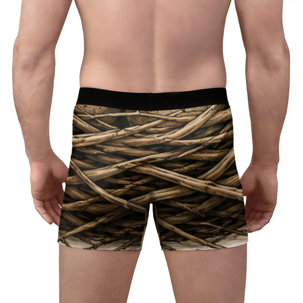 All-Over Print Men's Stretch Boxer Briefs