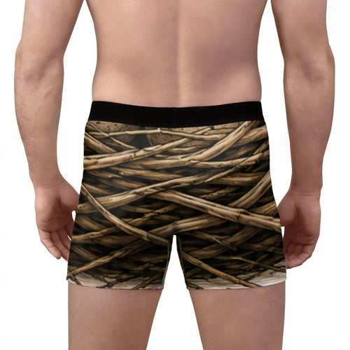 All-Over Print Men's Stretch Boxer Briefs