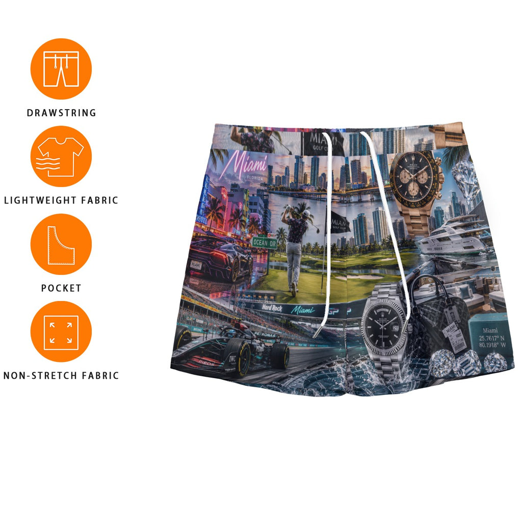 All-Over Print Men's Mesh Shorts