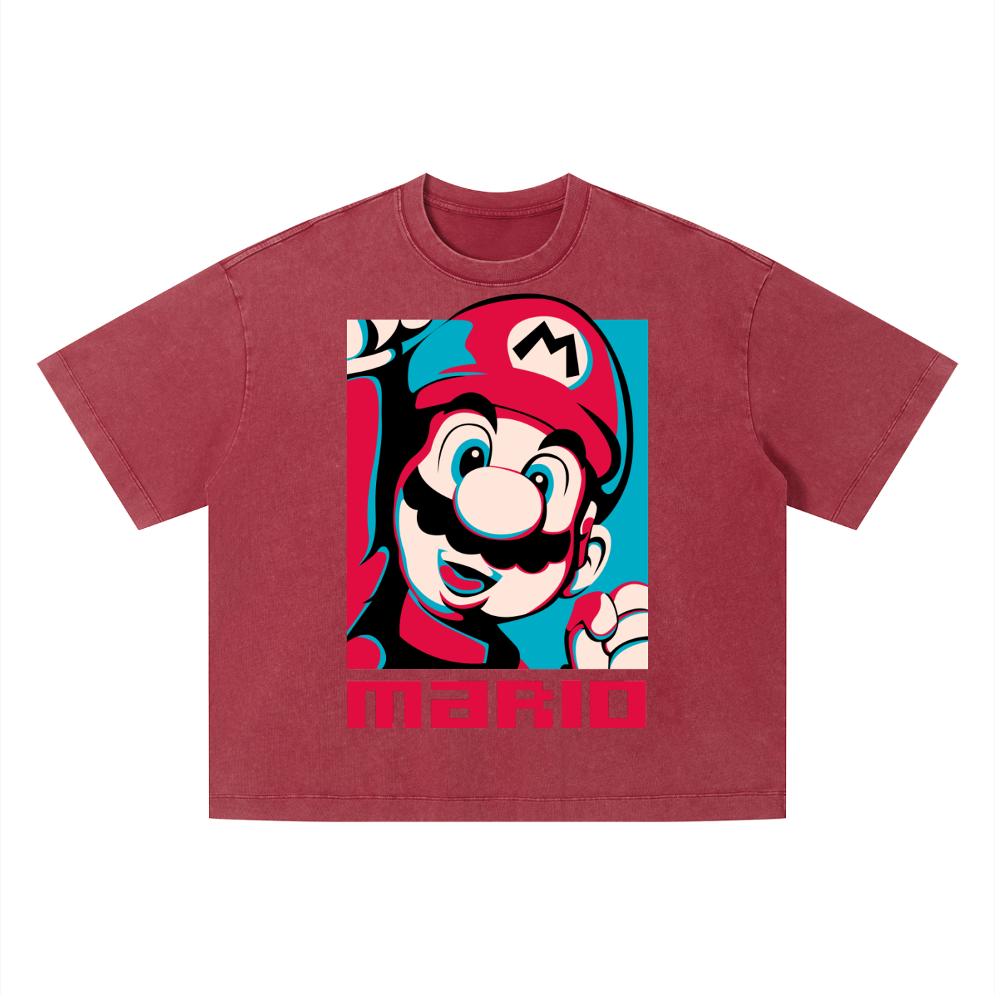 Unisex Vintage Wash Boxy T-Shirt