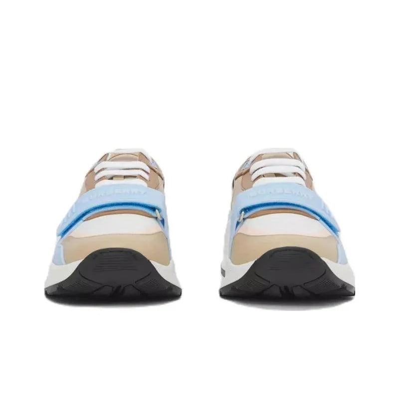 Burberry Cushioning Anti Slip And Wear Resistant Low Top Casual Shoes Blue Brown Banlieue91