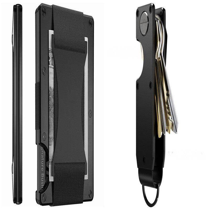 Carbon Fiber Wallet - RFID Blocking Metal Card Holder SmartPursue™