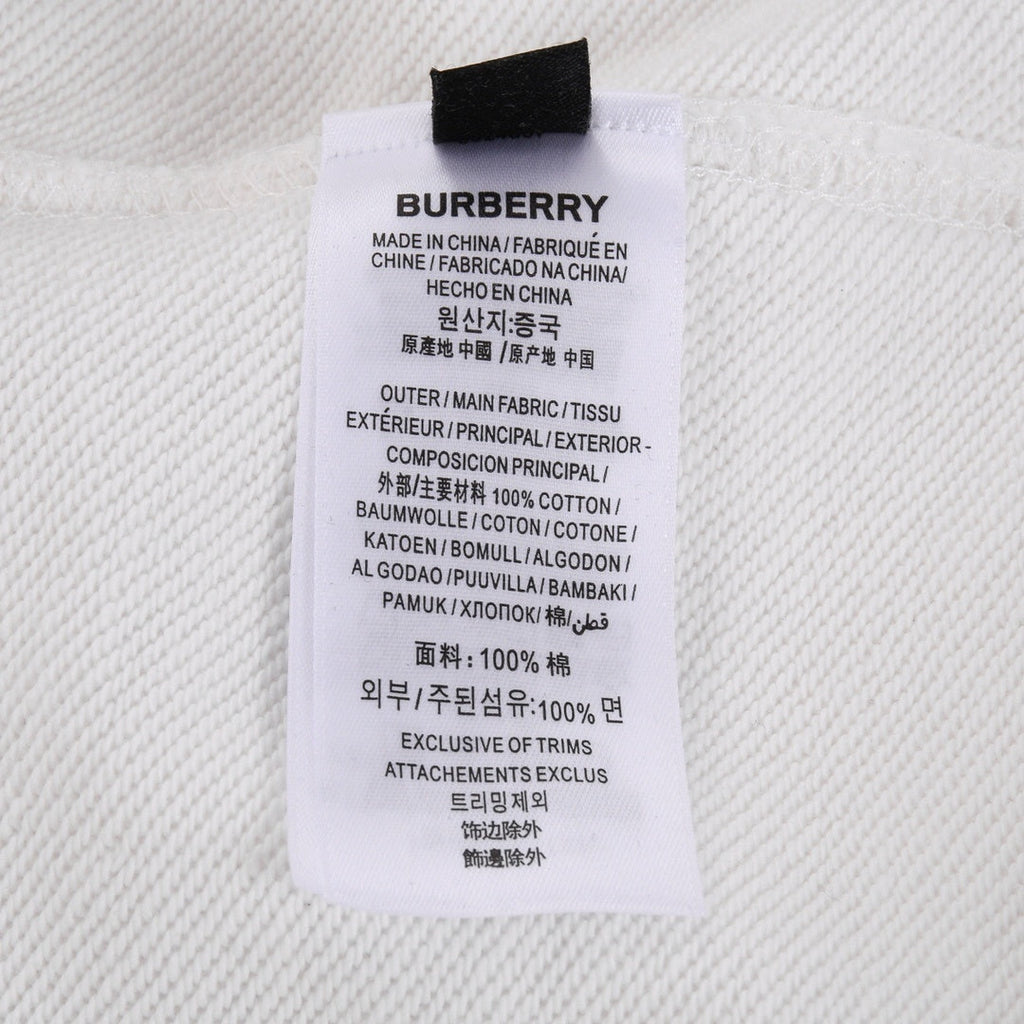 Burberry Logo-Print Cotton-Jersey Hoodie Banlieue91