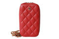 Chanel Chanel Red Tone Caviar Mini Crossbody Bag Banlieue91