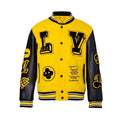 Louis Vuitton Black & Yellow Varsity Jacket Banlieue91