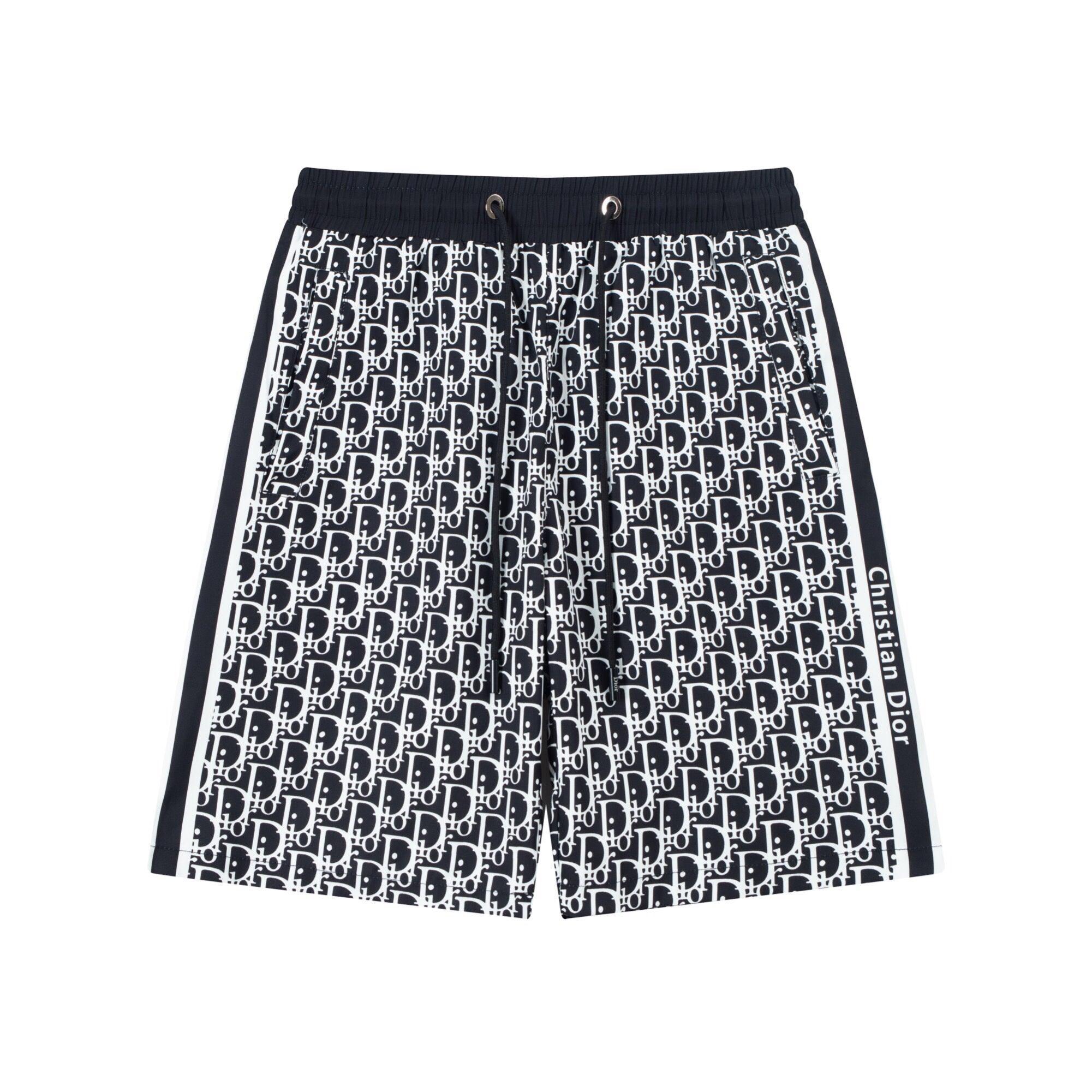 Dior Knit Basketball Shorts 'Black/White' Banlieue91