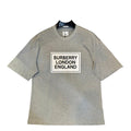Burberry Grey T-Shirt Without Collar Banlieue91