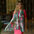 Printed Chiffon Scarf - 3300