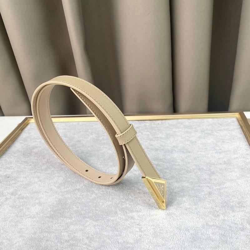 Prada Saffiano leather belt 'Sand Beige' Banlieue91