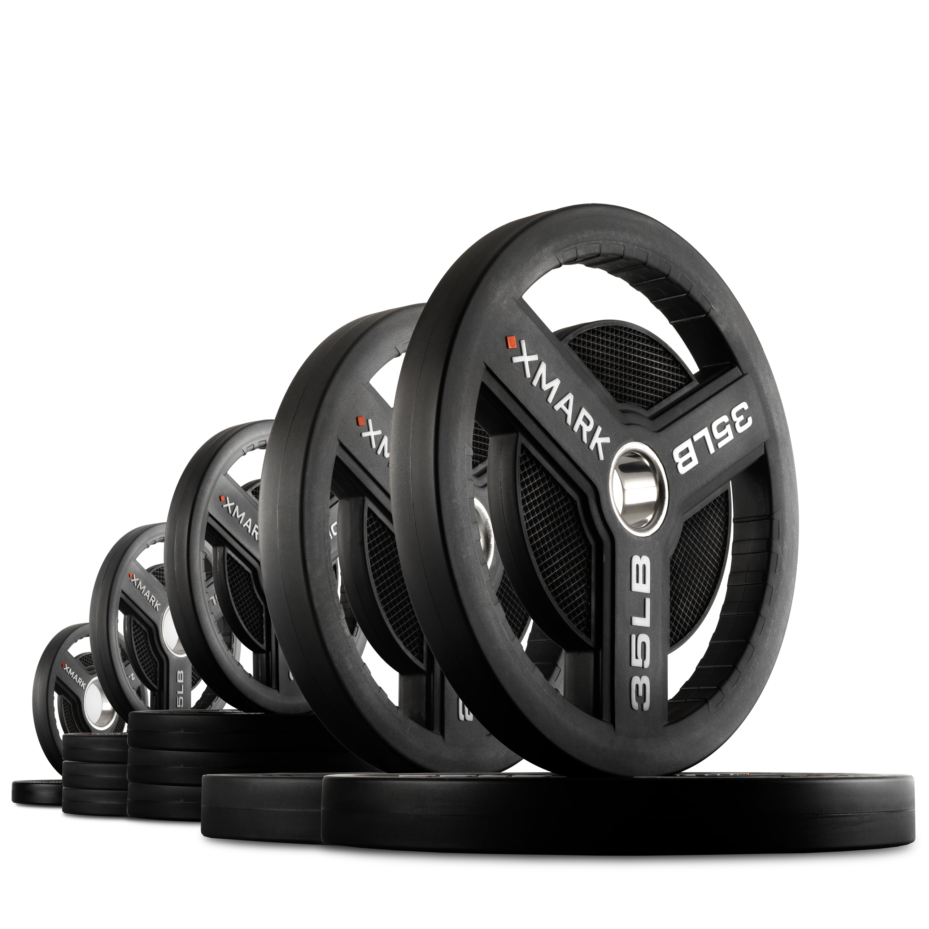 Commercial Urethane Olympic Weight Plates XMARK