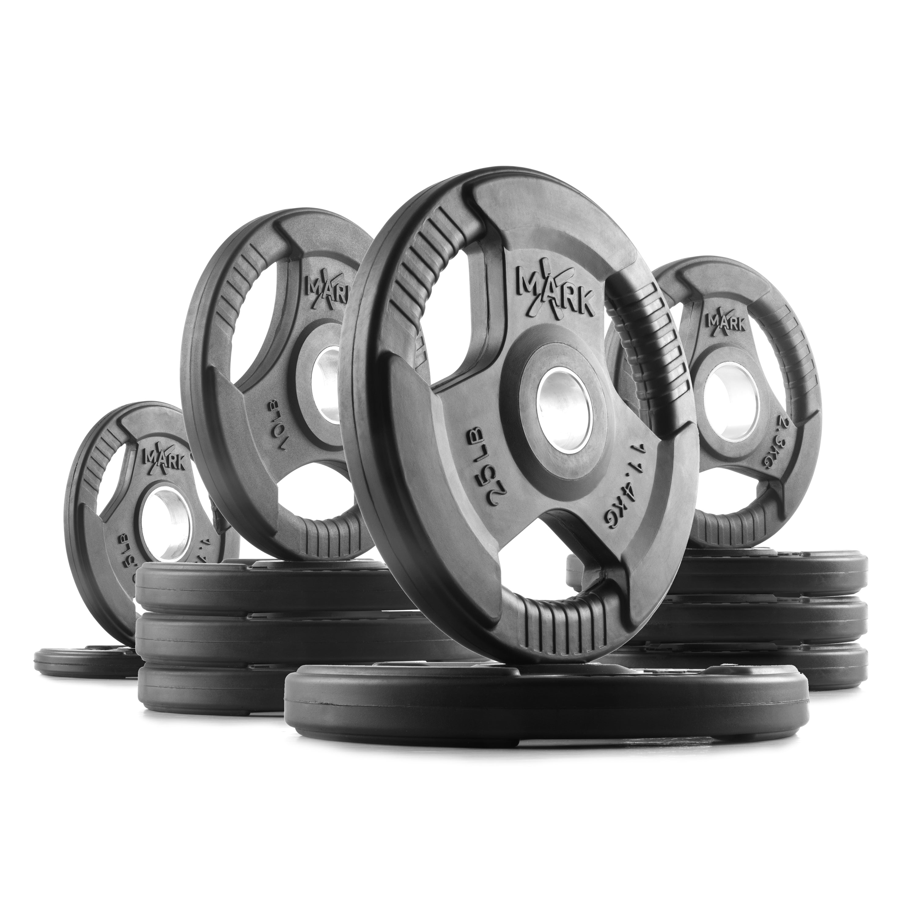 Tri-Grip Olympic Weight Plates XMARK