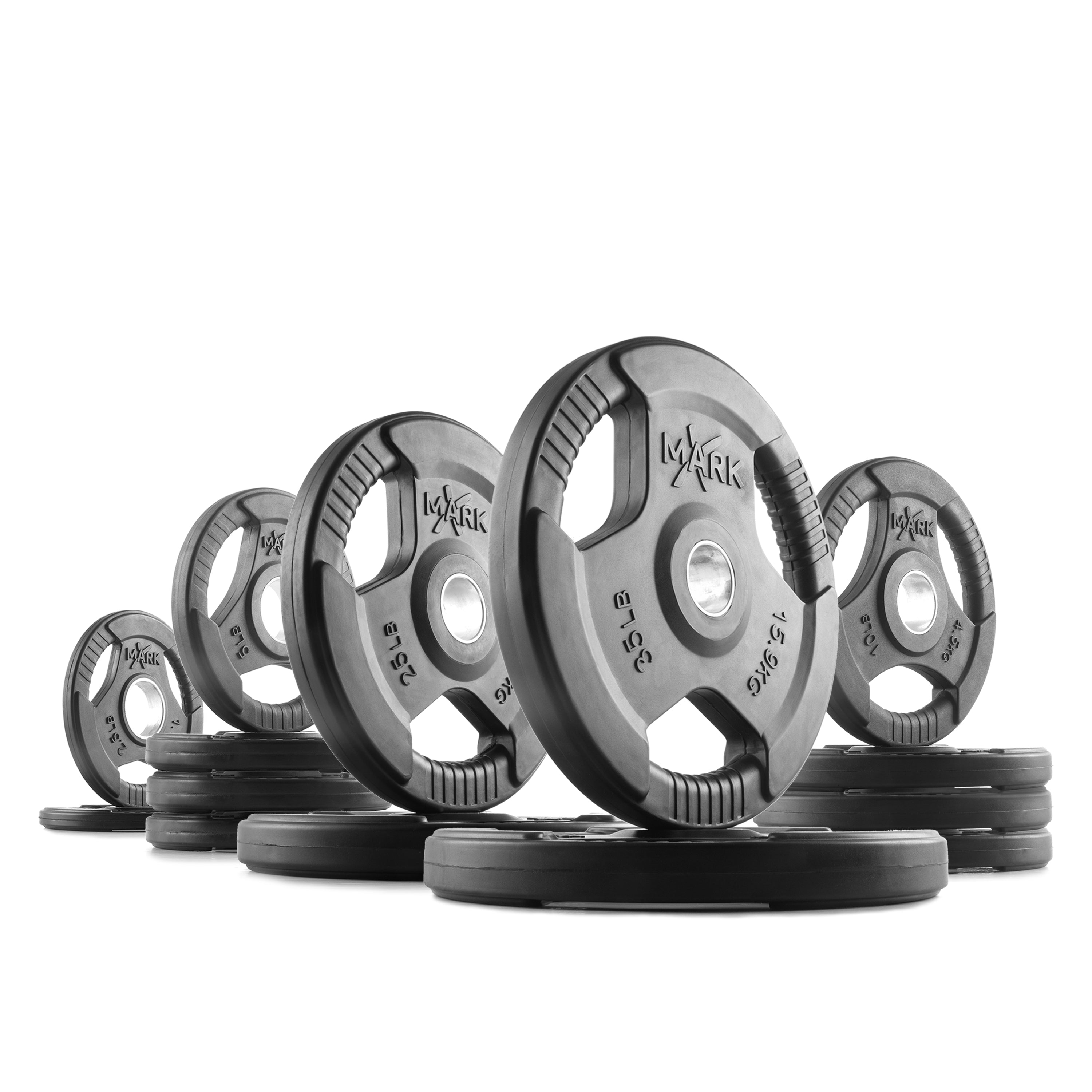 Tri-Grip Olympic Weight Plates XMARK
