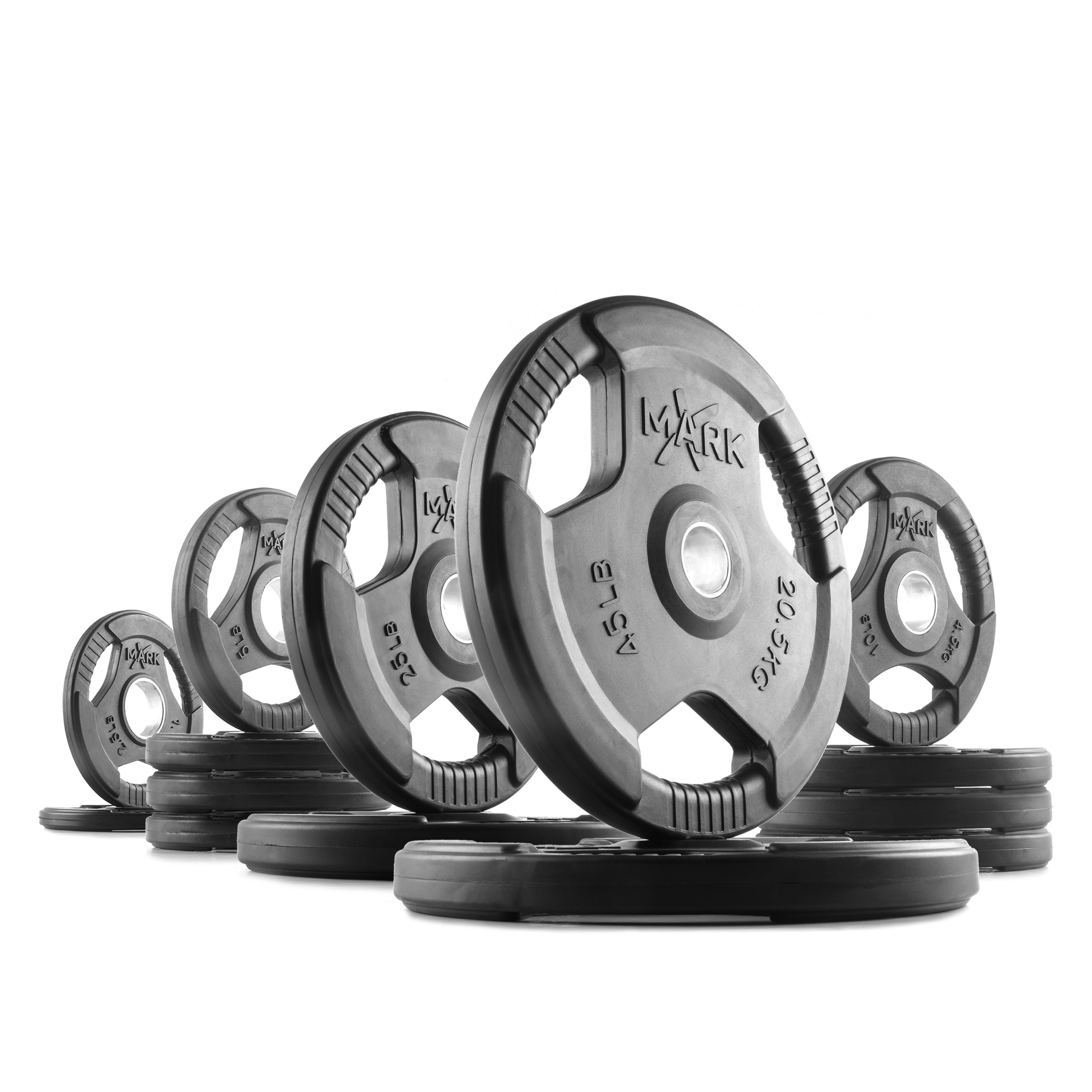 Tri-Grip Olympic Weight Plates XMARK