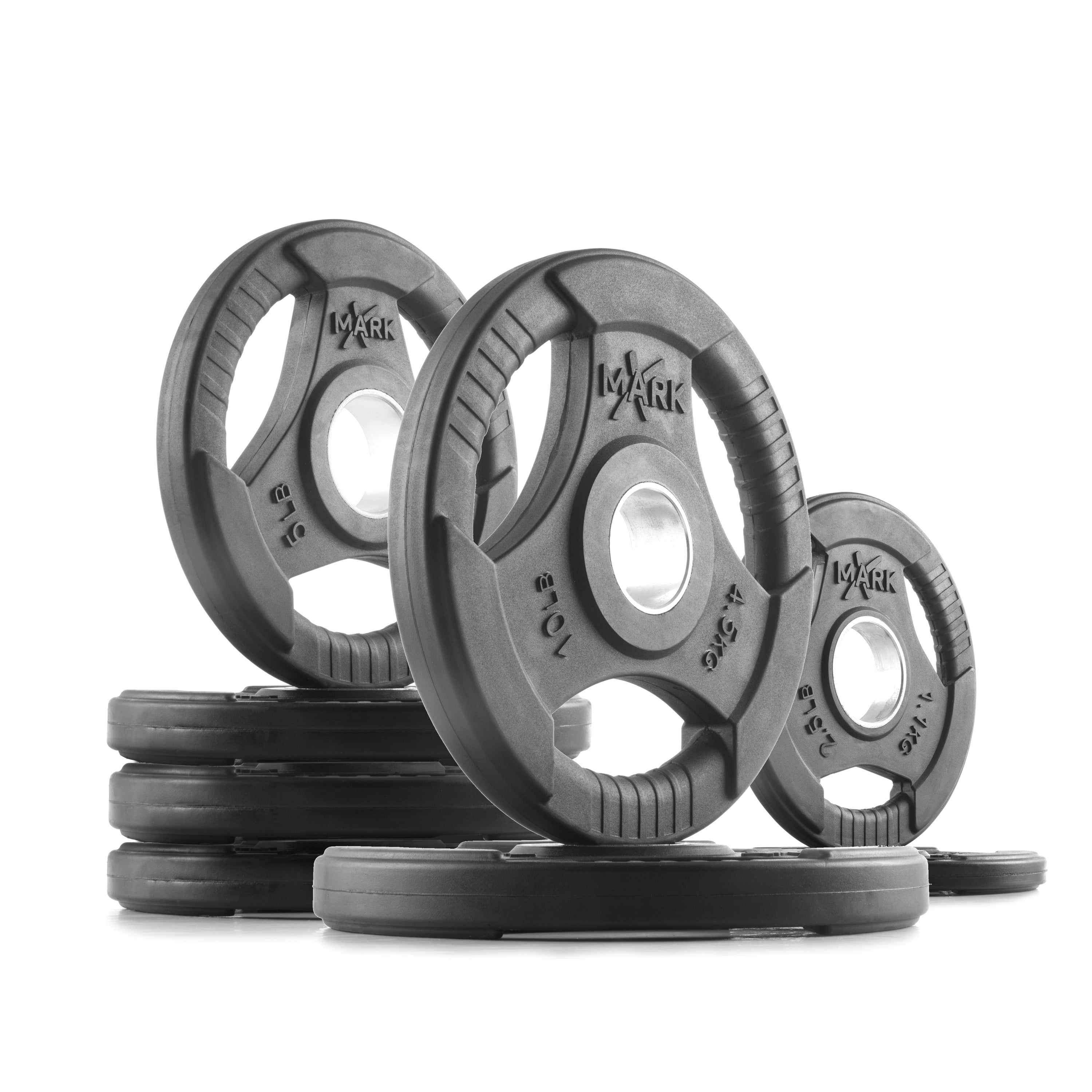 Tri-Grip Olympic Weight Plates XMARK