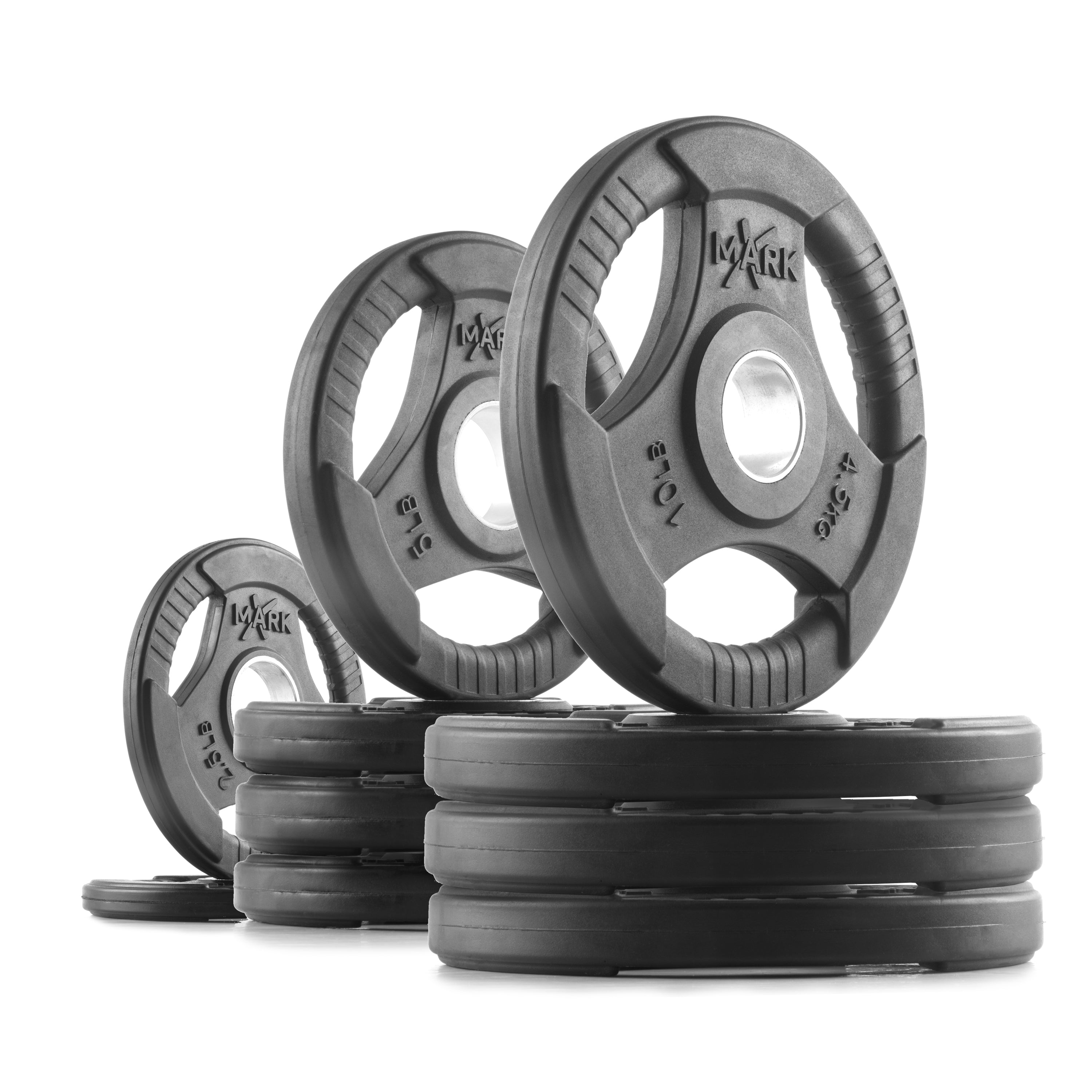 Tri-Grip Olympic Weight Plates XMARK