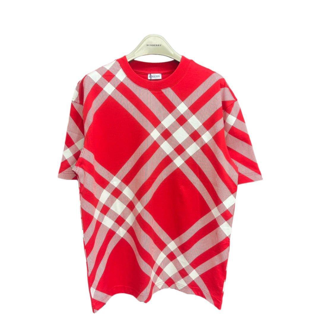 Burberry T-Shirt Without Collar 'Red' Banlieue91