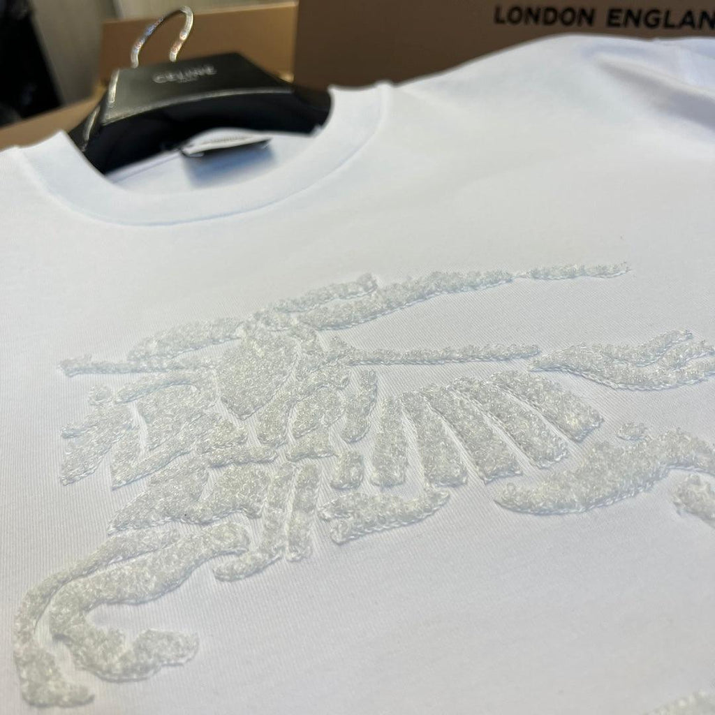 Burberry T-Shirt Without Collar 'White' Banlieue91