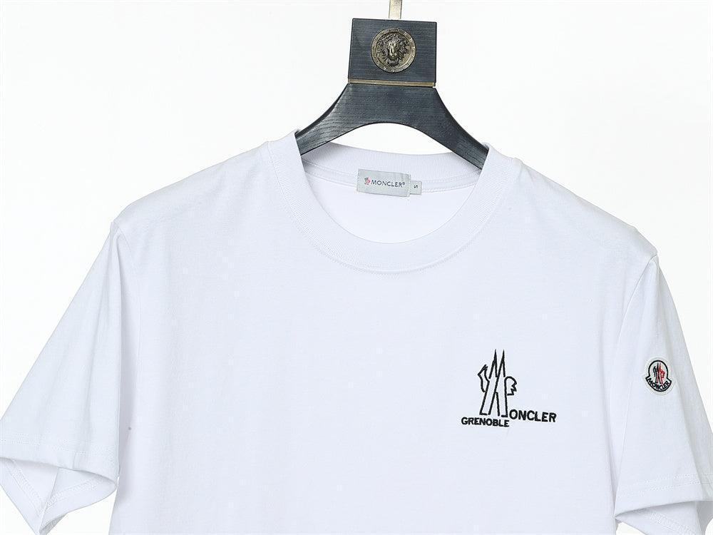 Moncler T-Shirt Without Collar 'White' Banlieue91
