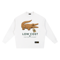 Knitted Round Neck Oversize Sweatshirt