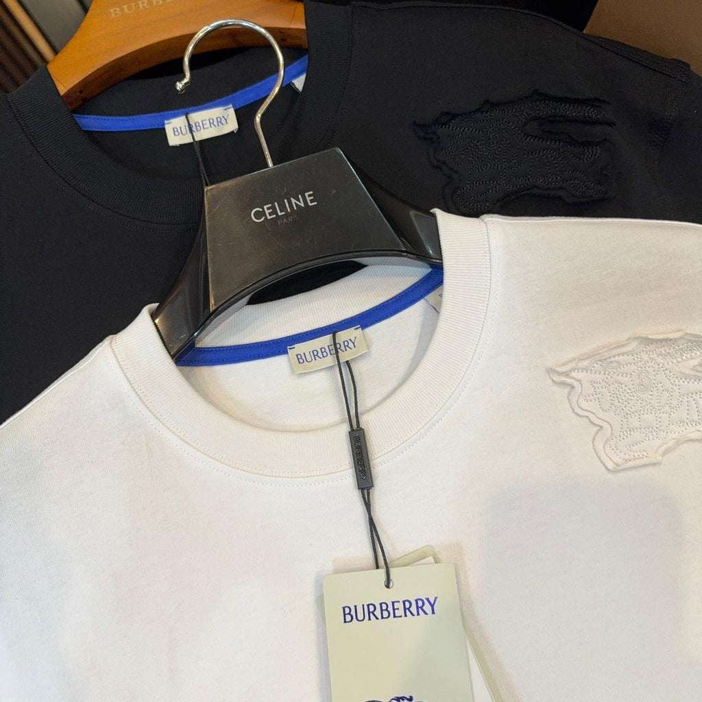 Burberry T-Shirt Without Collar 'White' Banlieue91