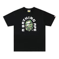 Bathing Ape Black T-Shirt without Collar Banlieue91
