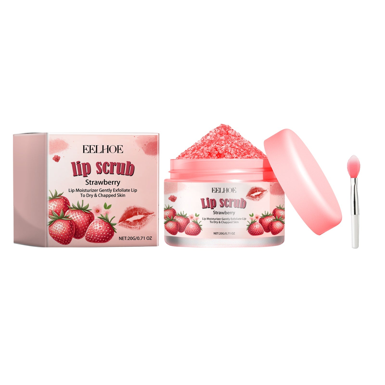 Lip Scrub, Lip Wrinkles Dry Dead Skin Moisturizing Toot Lips Moist Lips Lip Care