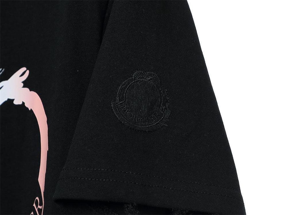 Moncler T-Shirt Without Collar 'Black' Banlieue91