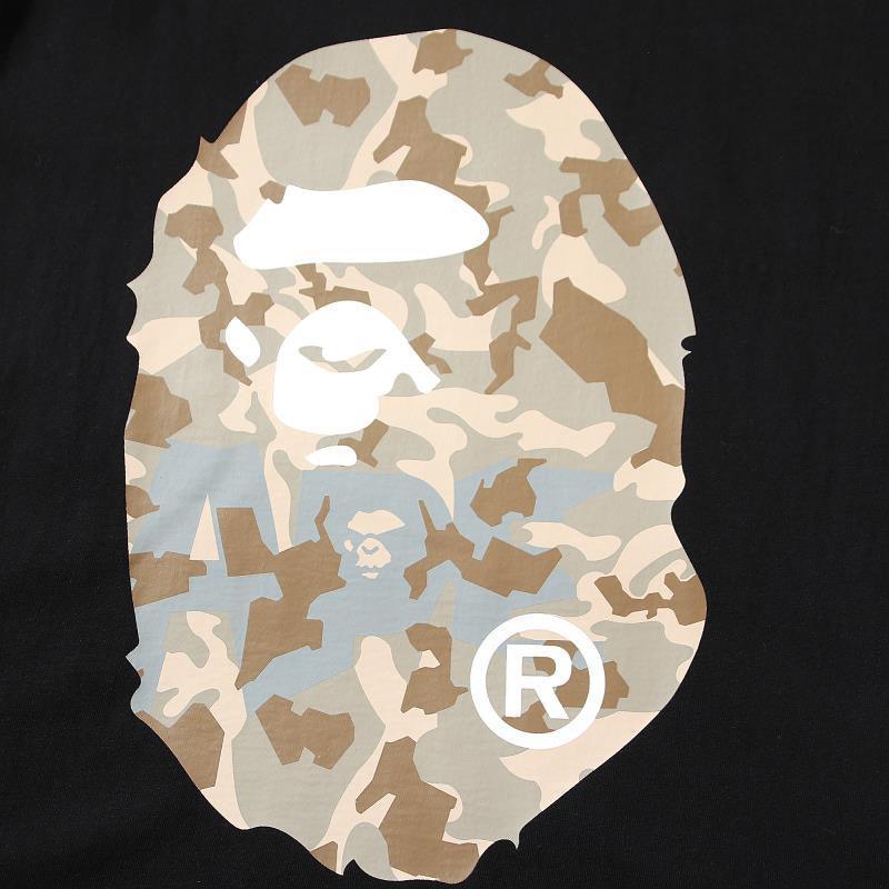 BATHING APE MEN T-SHIRT BAPE X HOT WHEELS APE HEAD TEE Black T-Shirt Banlieue91