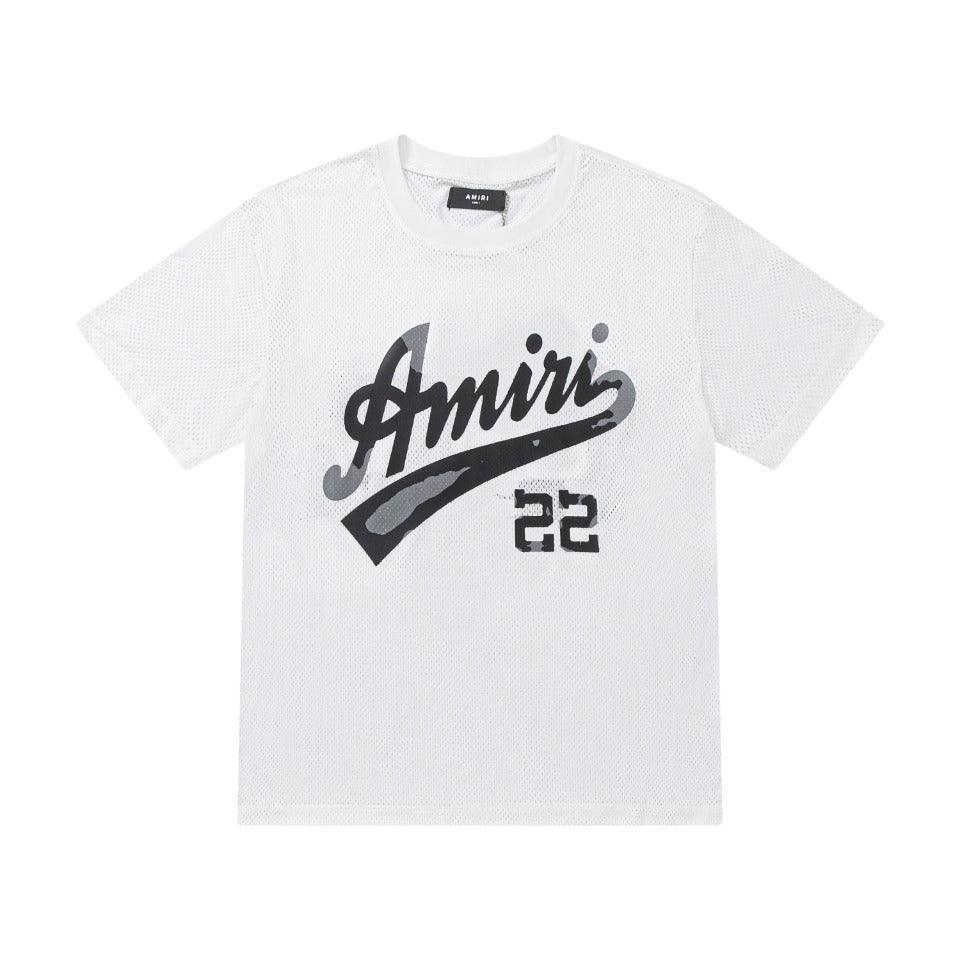 Amiri 22 White T-Shirt Without Collar Banlieue91