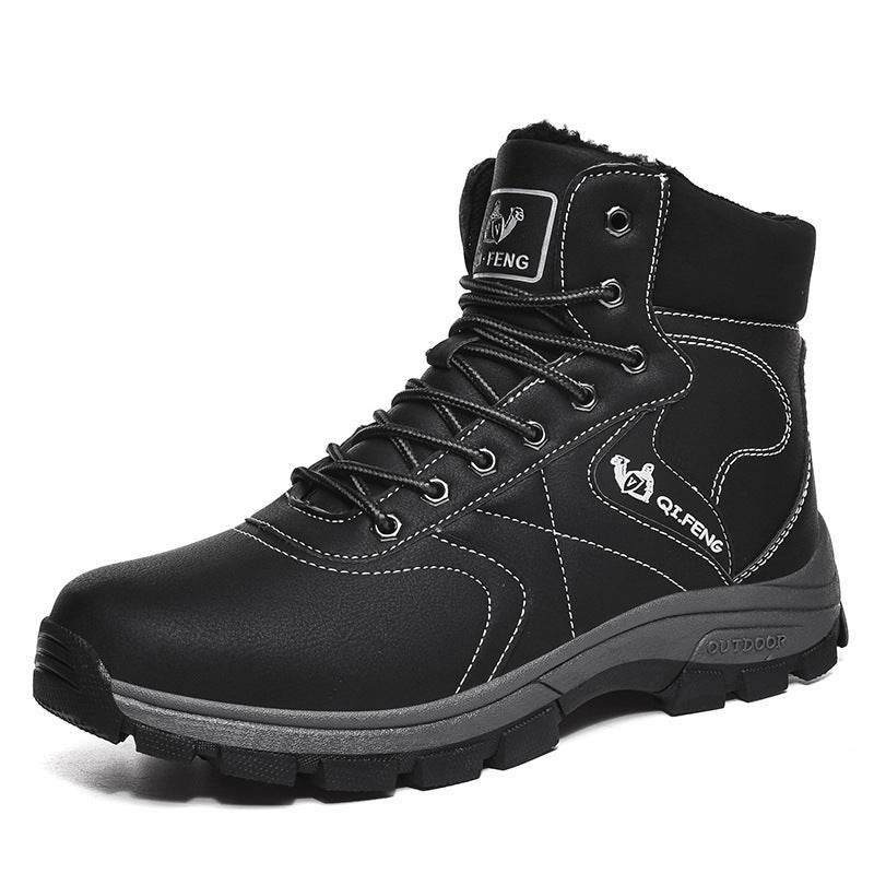 Winter High-top Outdoor Martin Men's Boots Casual Hiking Cotton Shoes