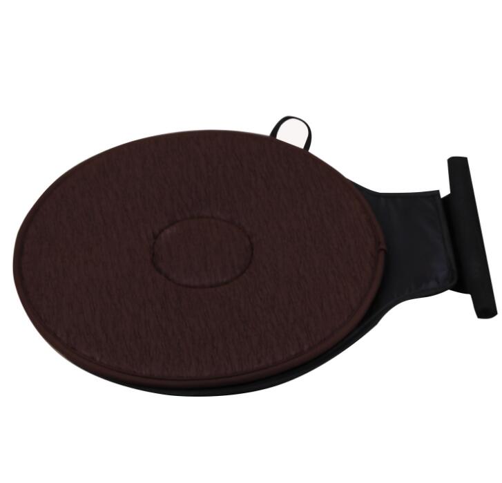 Non-slip Car Seat Revolving Rotating Cushion Swivel Foam Mobility Aid seat cushion in chair Tie