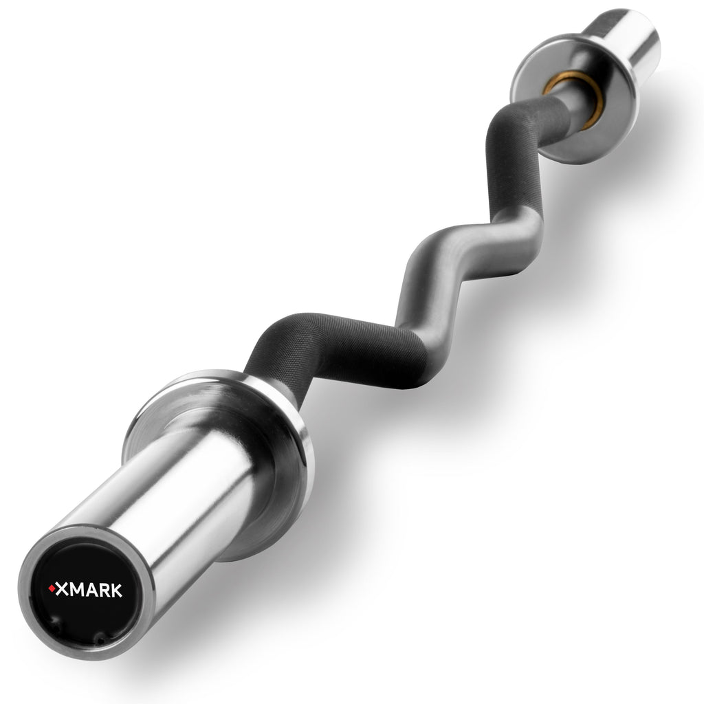 EZ Curl Bar 28 mm Grip – Fits Olympic Weights