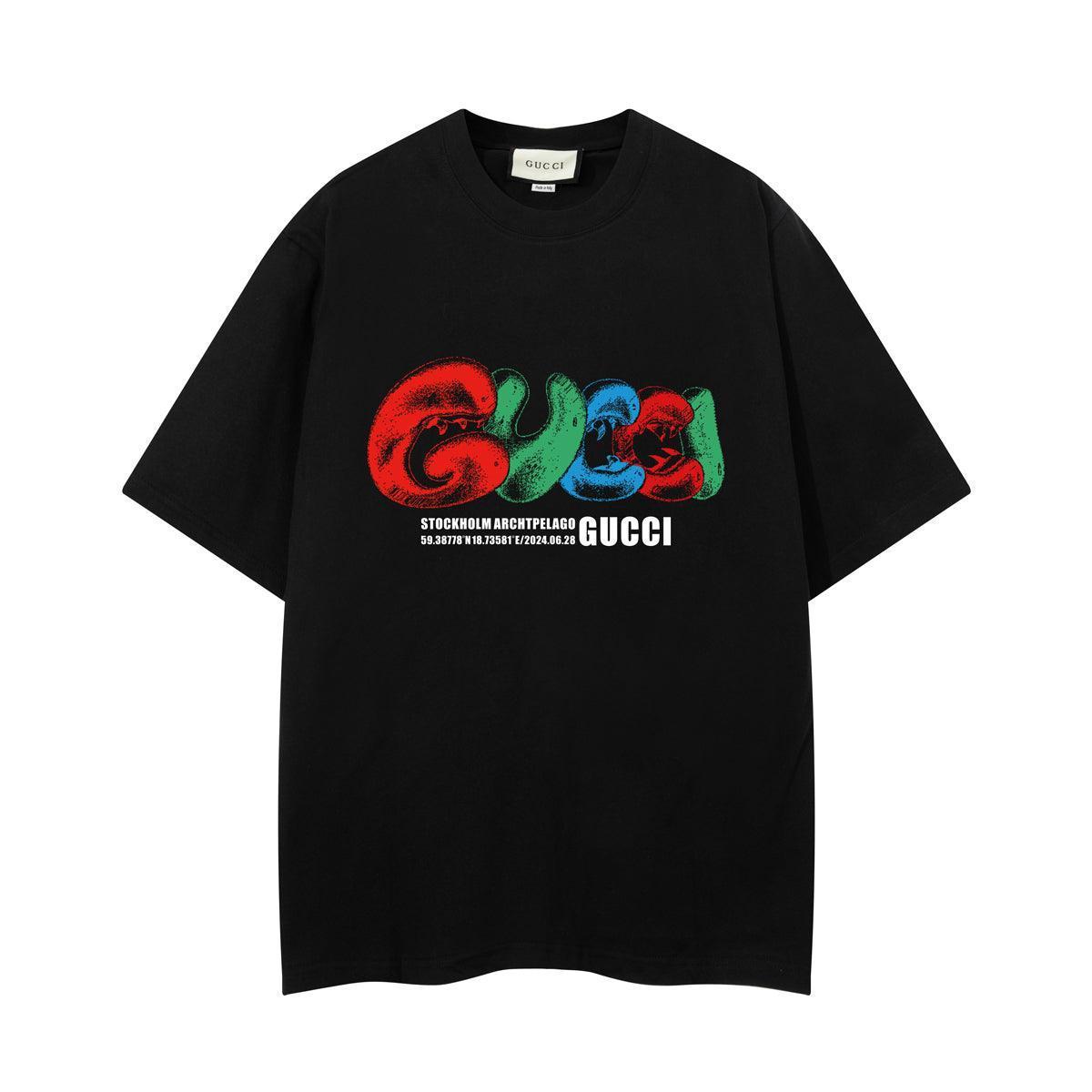 Gucci T-Shirt Without Collar 'Black' Banlieue91