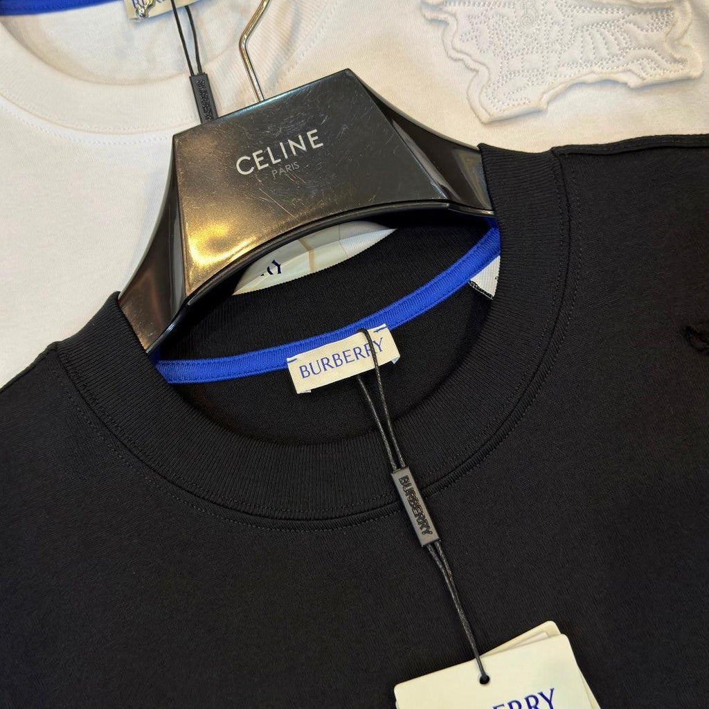 Burberry T-Shirt Without Collar 'Black' Banlieue91