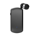 K68 New Collar style Bluetooth Earphones MP3 Earphones Wireless Telescopic Cable Single Ear Card Insertion Recording Earphones
