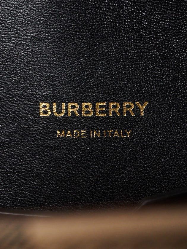 Burberry Vintage Check Canvas/Leather Small Society Top Handle Bag Banlieue91