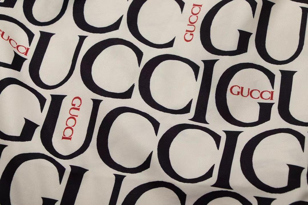 Maxi Gucci Print Fabric Short 'Beige' Banlieue91