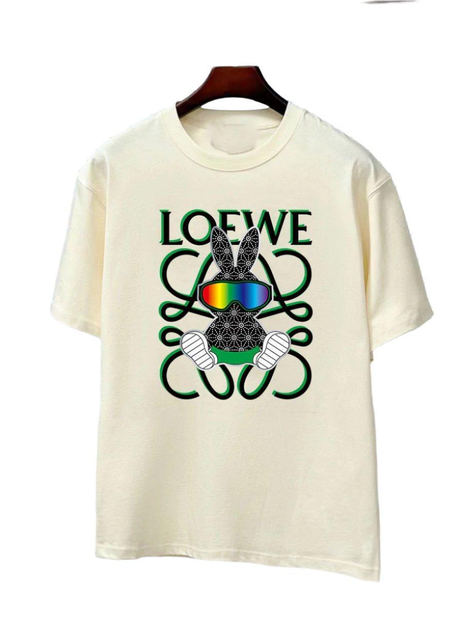 Loewe T-Shirt Without Collar 'Beige' Banlieue91