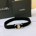 Chanel Leather Women’s Belt 'Black' Banlieue91