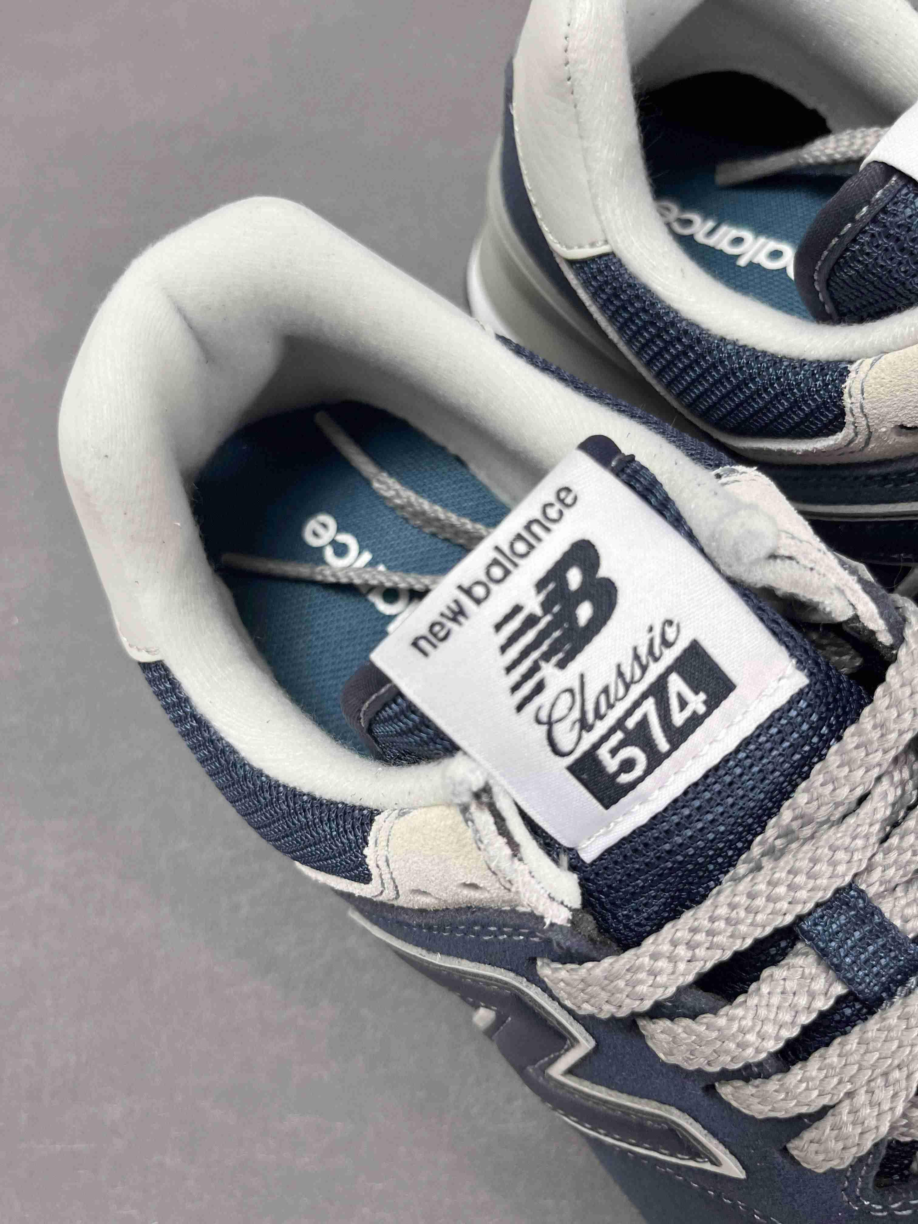 New Balance 574 Navy White Banlieue91
